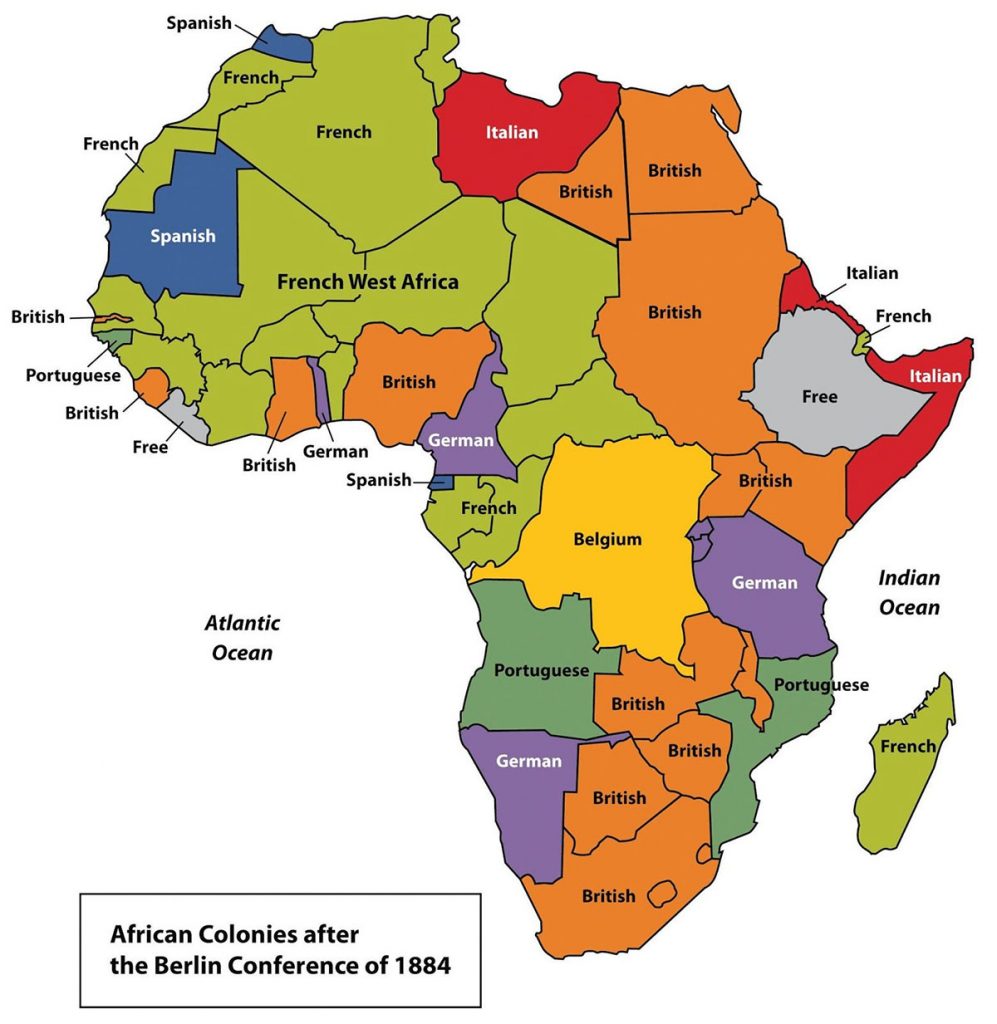 Colonized Africa