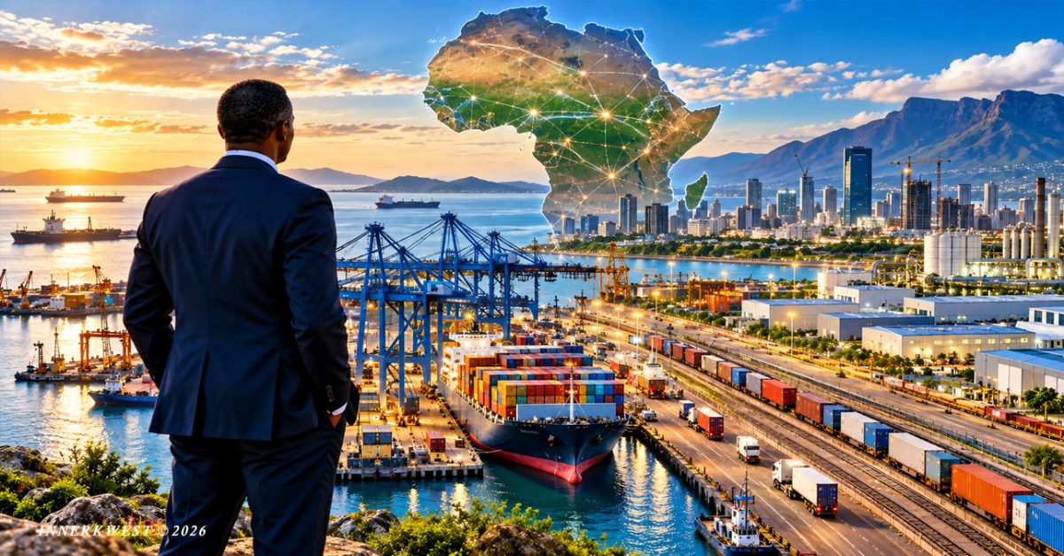African ports, infrastructure and industrial development representing the new global competition for investment and influence across Africa